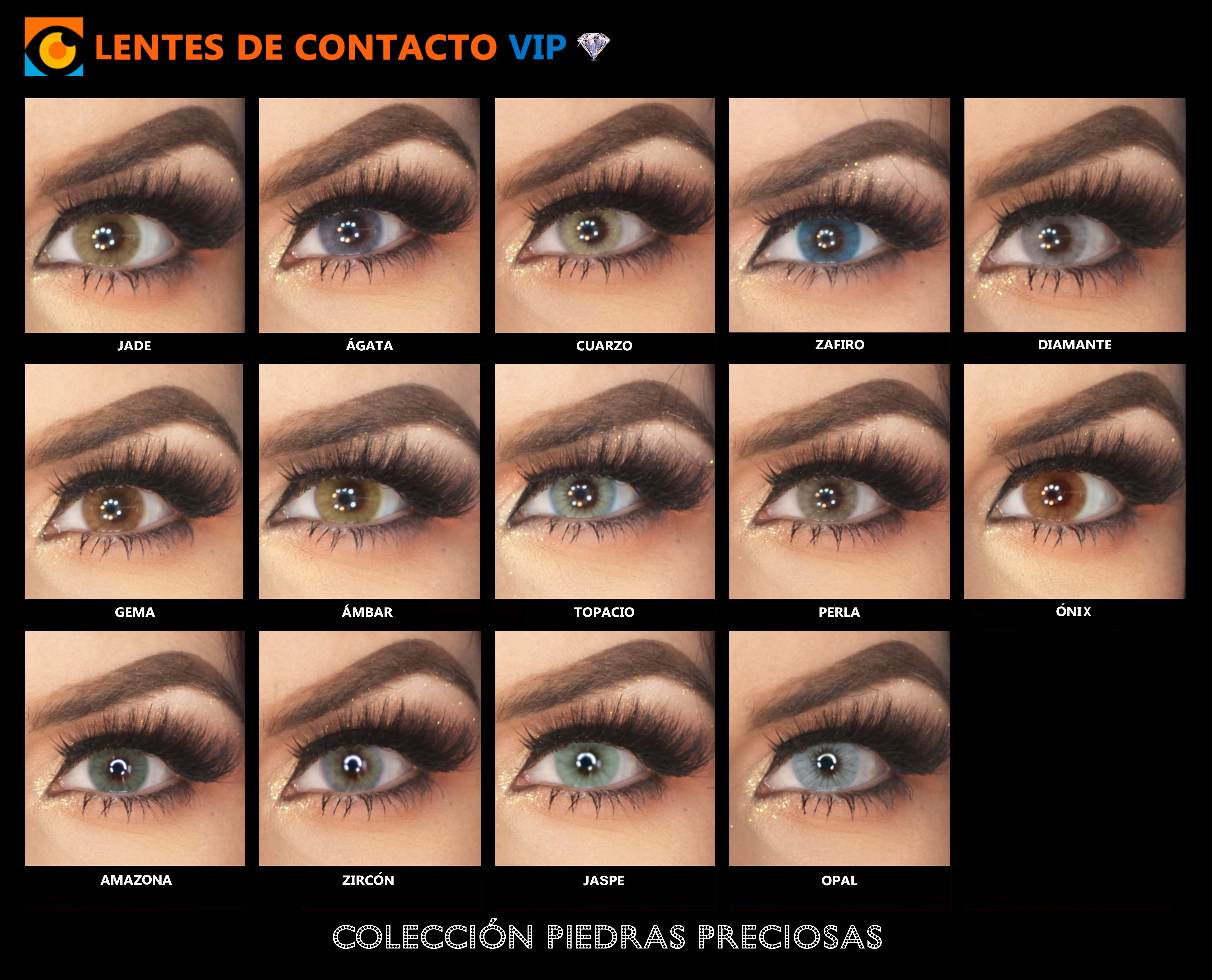 Lentillas VIP colección Piedras Preciosas