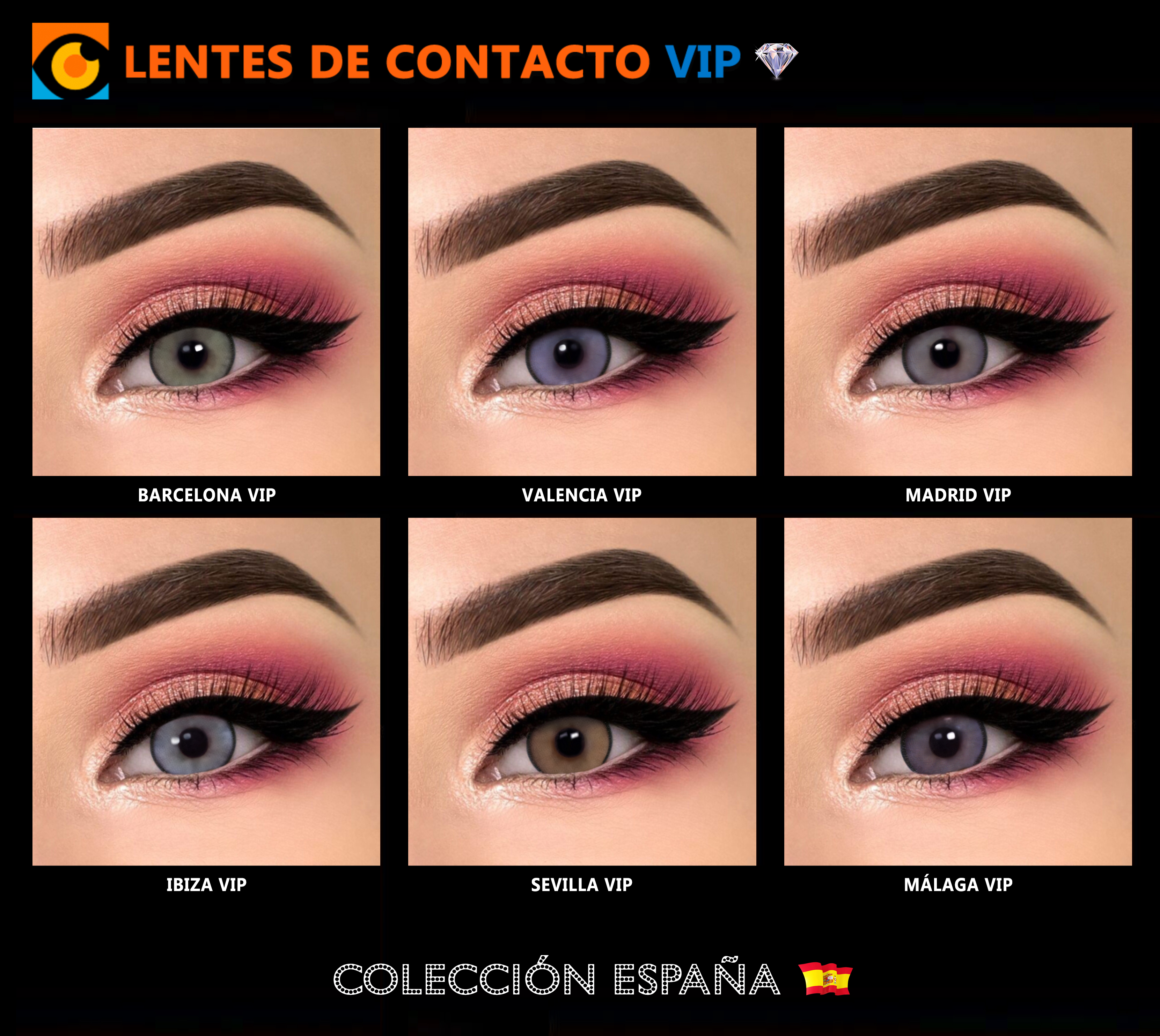 Lentillas VIP Colección España